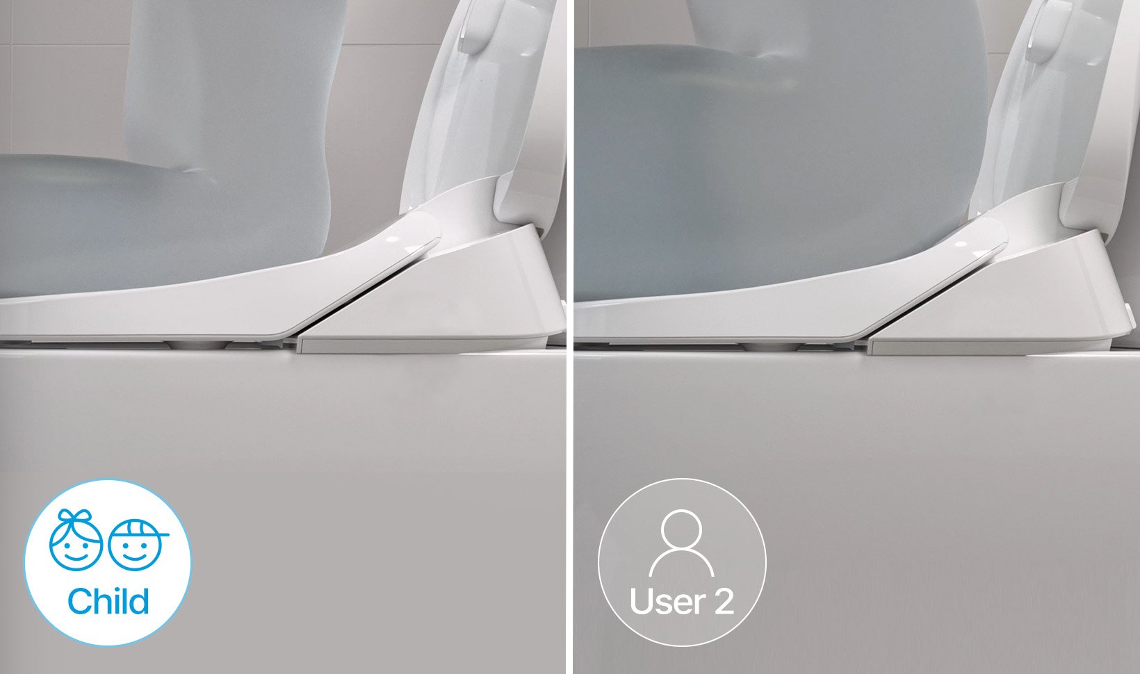 Coway Bidetmega has two modes including child mode