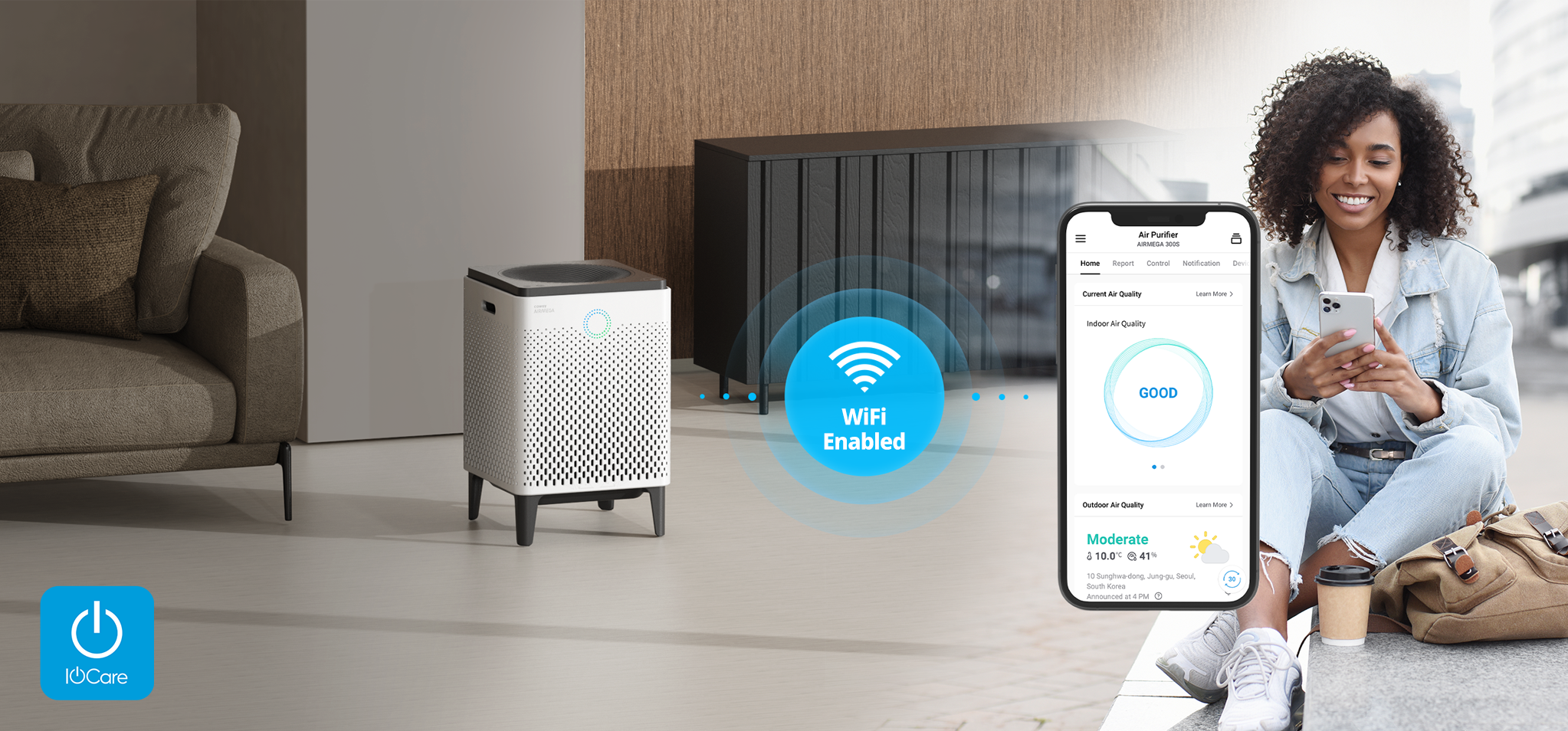 Airmega 400S with mobile app