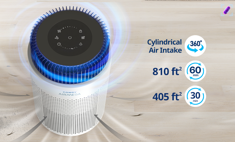 Airmega 100 Cylindrical Air Intake