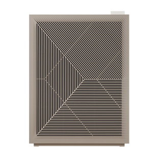 Coway Airmega 240 Warm Gray - Front View