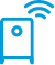Air purifier with Wi-Fi icon